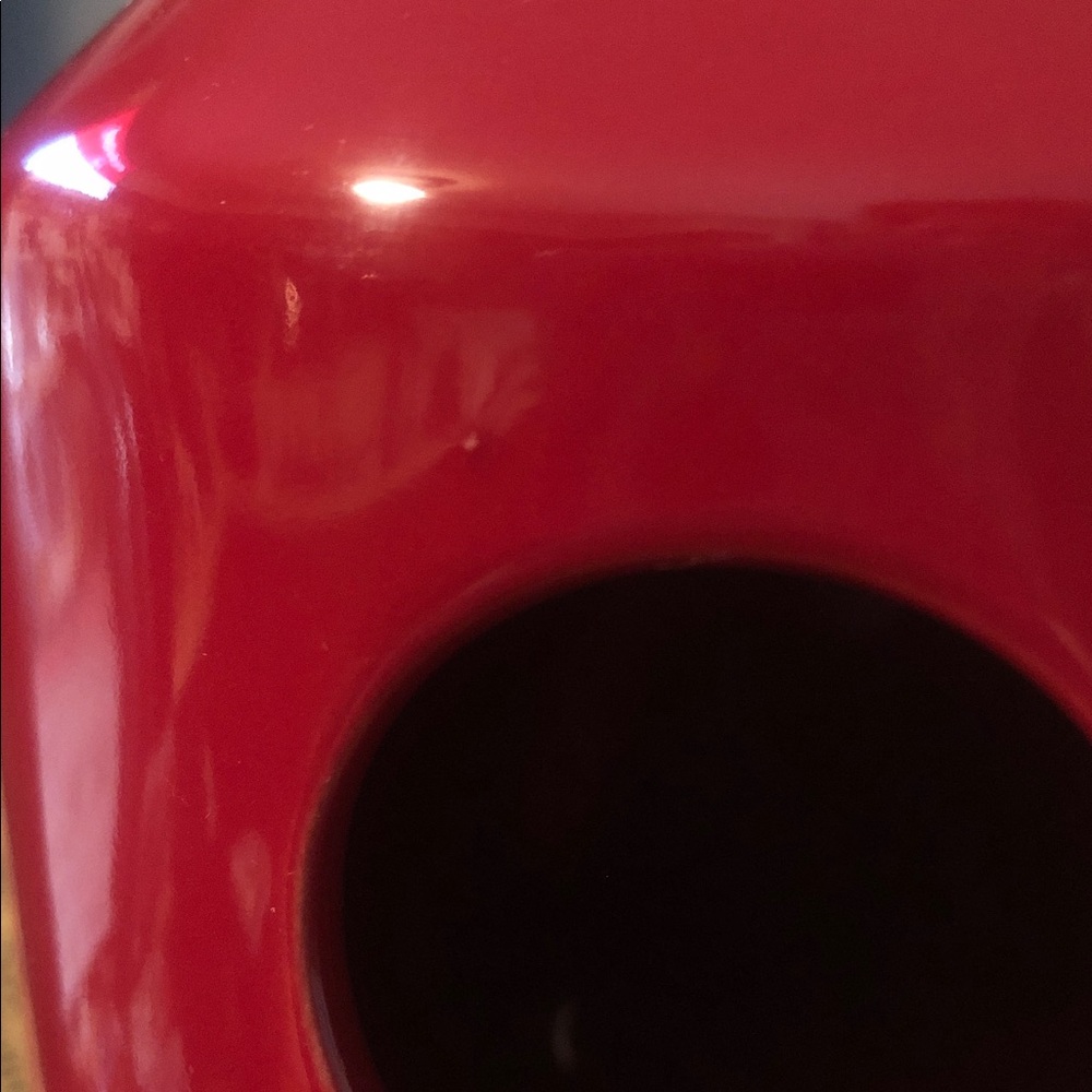 Rae Dunn LOVE Birdhouse Red - Picture 7 of 10